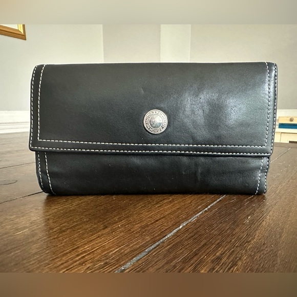 Vintage Coach tri fold wallet & checkbook holder - Picture 9 of 14